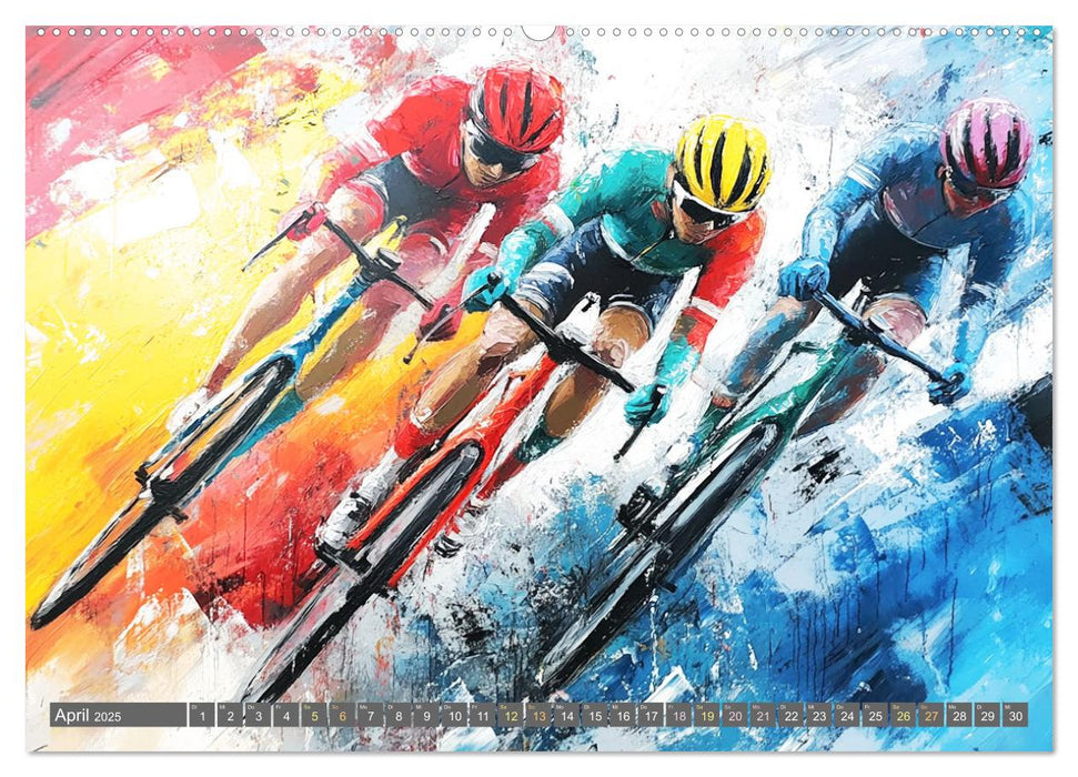 Kunst des Sports (CALVENDO Wandkalender 2025)