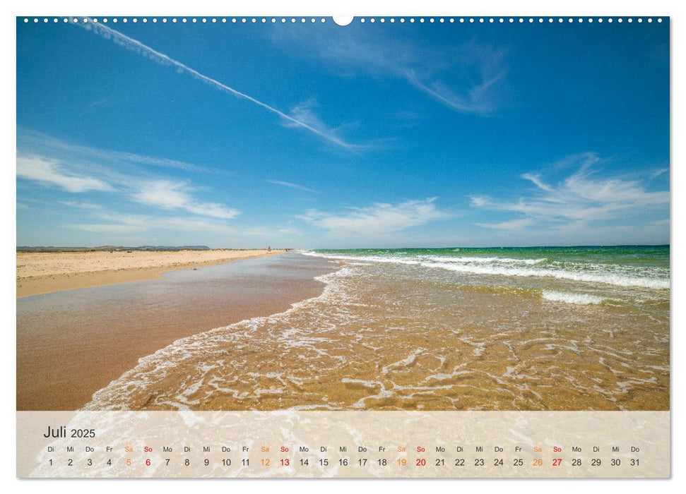 Andalusische Atlantikküste (CALVENDO Premium Wandkalender 2025)