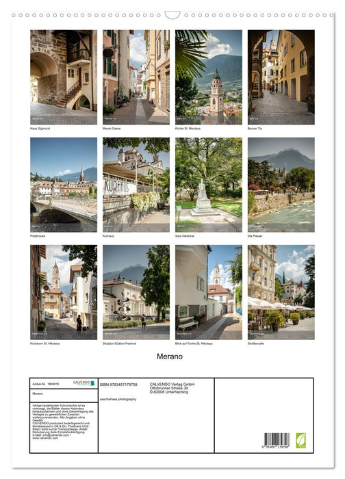 Merano (CALVENDO Wandkalender 2025)