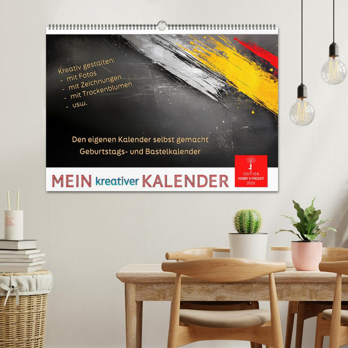 Mein kreativer Kalender (CALVENDO Wandkalender 2025)