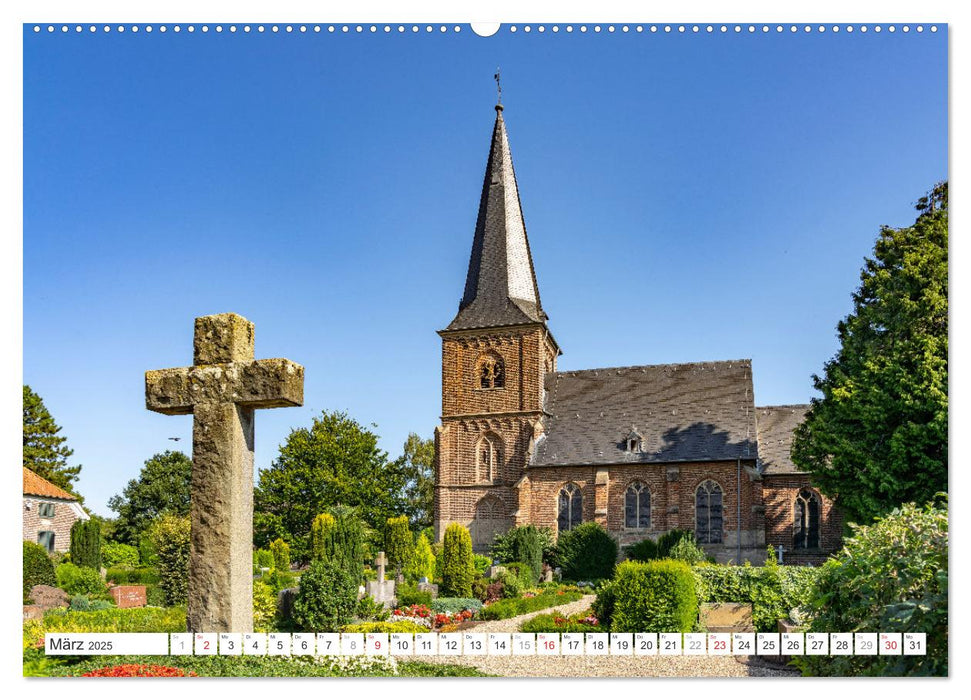 Am Niederrhein - Xanten (CALVENDO Premium Wandkalender 2025)