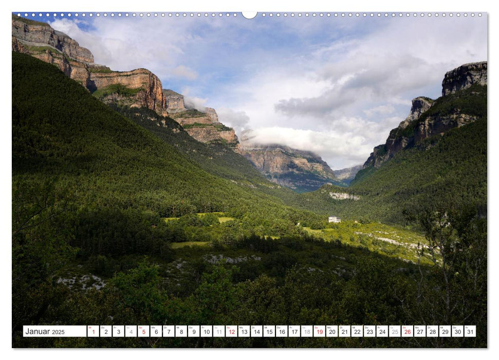 Spanien - die Pyrenäen (CALVENDO Premium Wandkalender 2025)