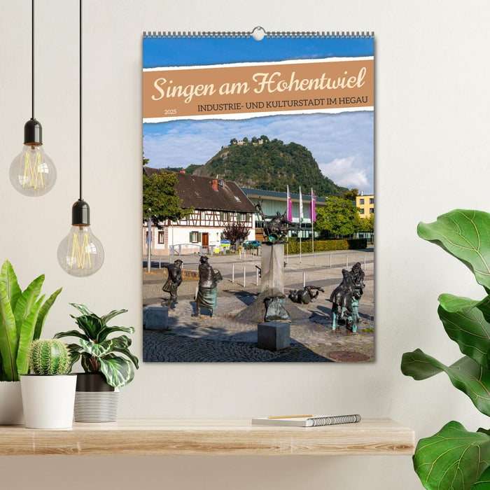 Singen am Hohentwiel (CALVENDO Wandkalender 2025)