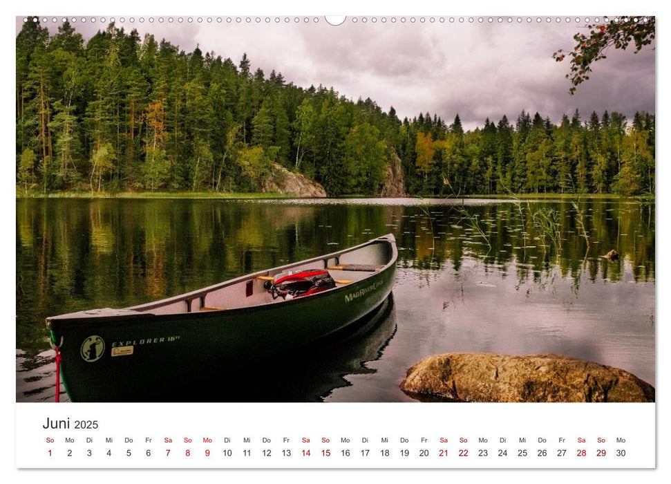 Finnland - Das bezaubernde Land im Norden. (CALVENDO Premium Wandkalender 2025)