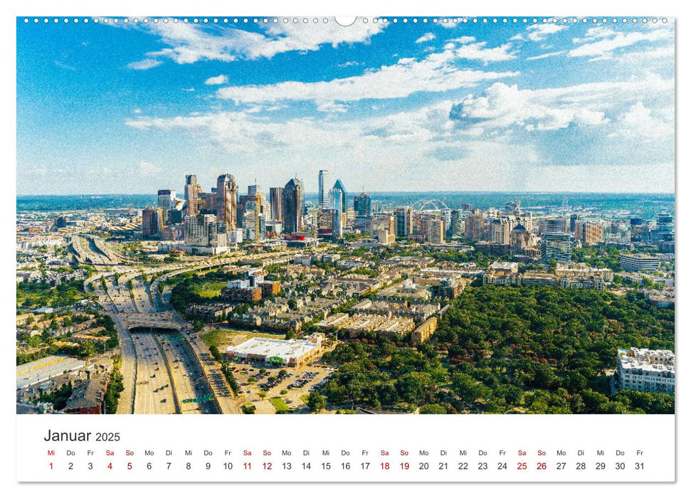 Texas - Howdy aus dem Lone Star State! (CALVENDO Premium Wandkalender 2025)