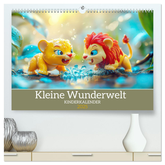 Kleine Wunderwelt - Kinderkalender (CALVENDO Premium Wandkalender 2025)