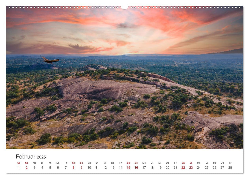 Texas - The Lone Star State (CALVENDO Premium Wandkalender 2025)