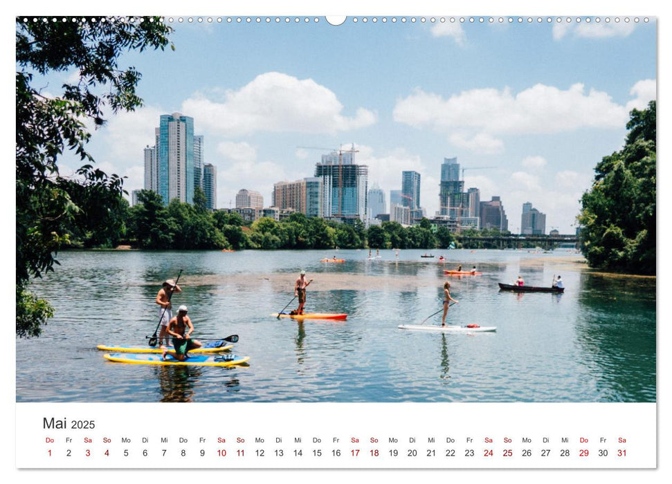 Texas - The Lone Star State (CALVENDO Premium Wandkalender 2025)