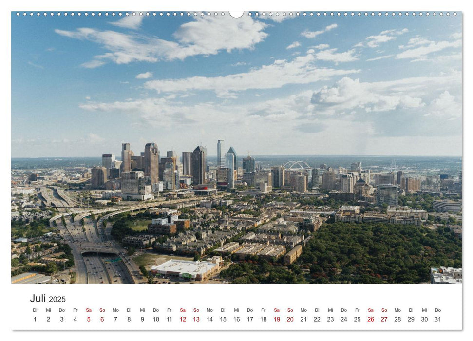 Texas - The Lone Star State (CALVENDO Premium Wandkalender 2025)