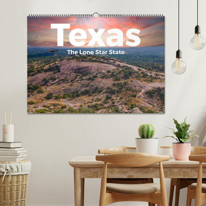 Texas - The Lone Star State (CALVENDO Wandkalender 2025)