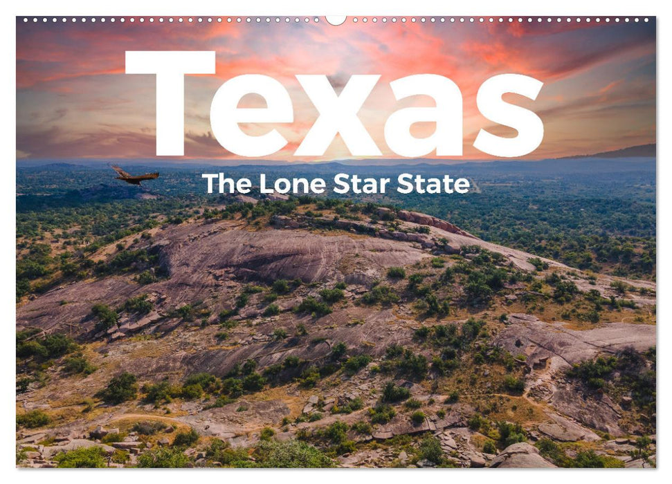 Texas - The Lone Star State (CALVENDO Wandkalender 2025)