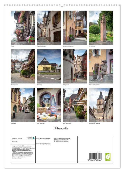 Ribeauville (CALVENDO Premium Wandkalender 2025)