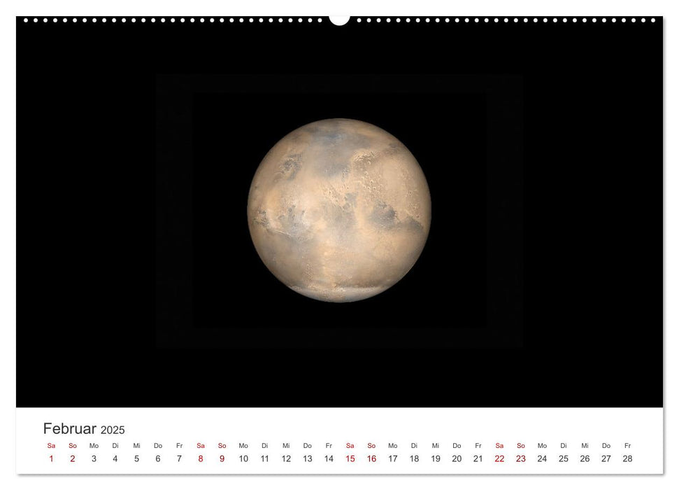 Planeten - Eine spektakuläre Reise ins All. (CALVENDO Premium Wandkalender 2025)