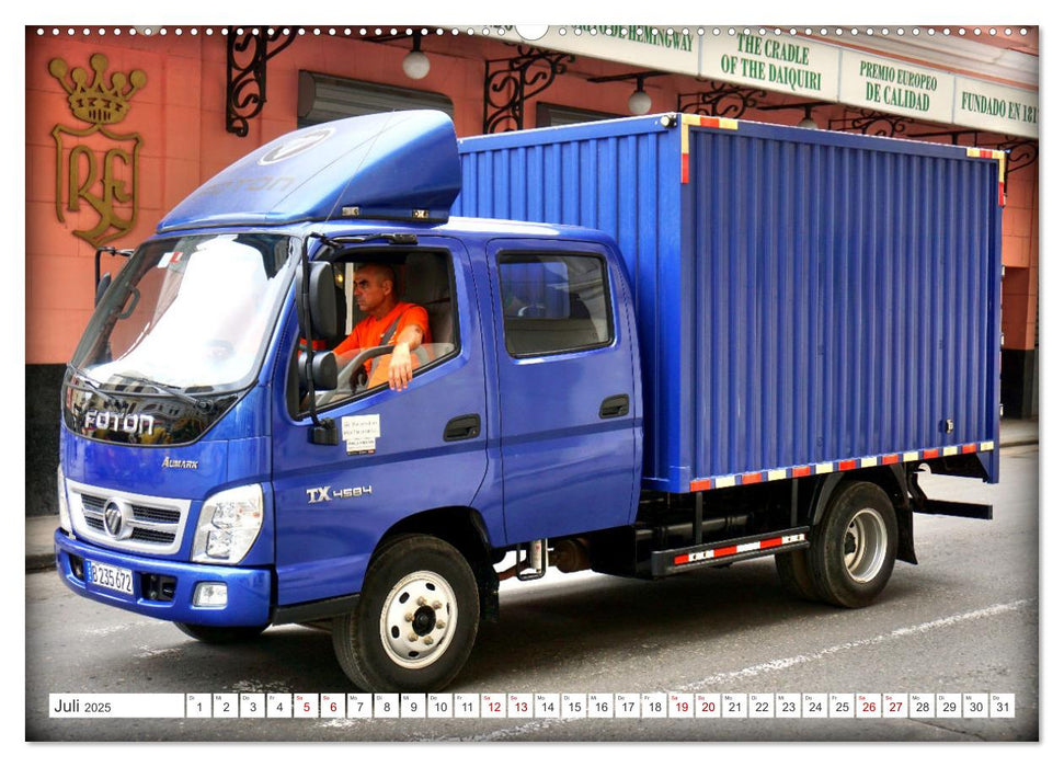 China Truck - Chinesische Nutzfahrzeuge (CALVENDO Premium Wandkalender 2025)