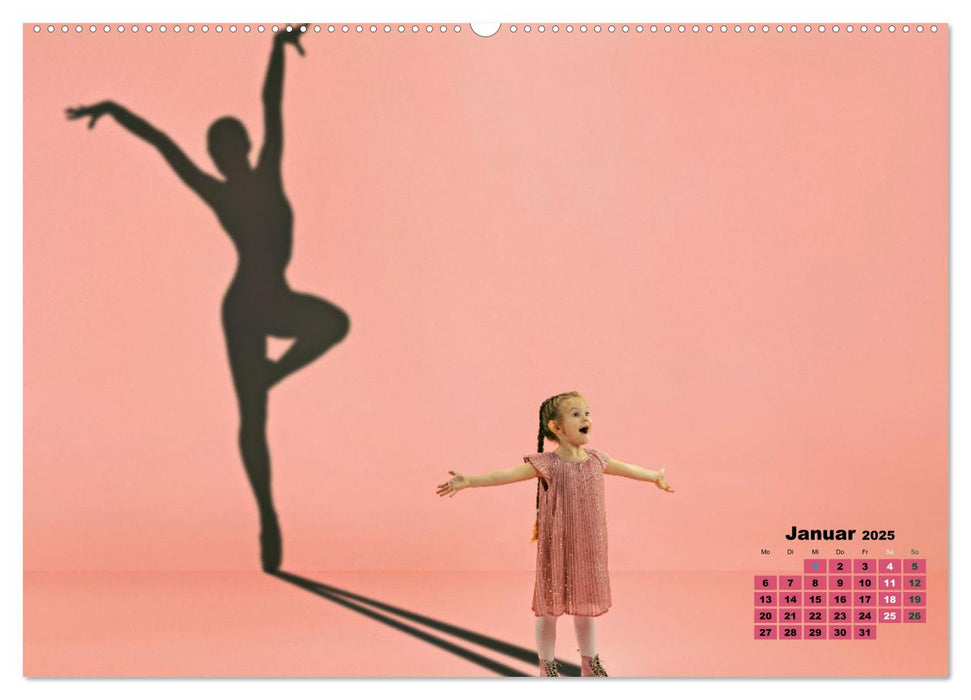 BALLETT - ein Hauch Magie (CALVENDO Premium Wandkalender 2025)