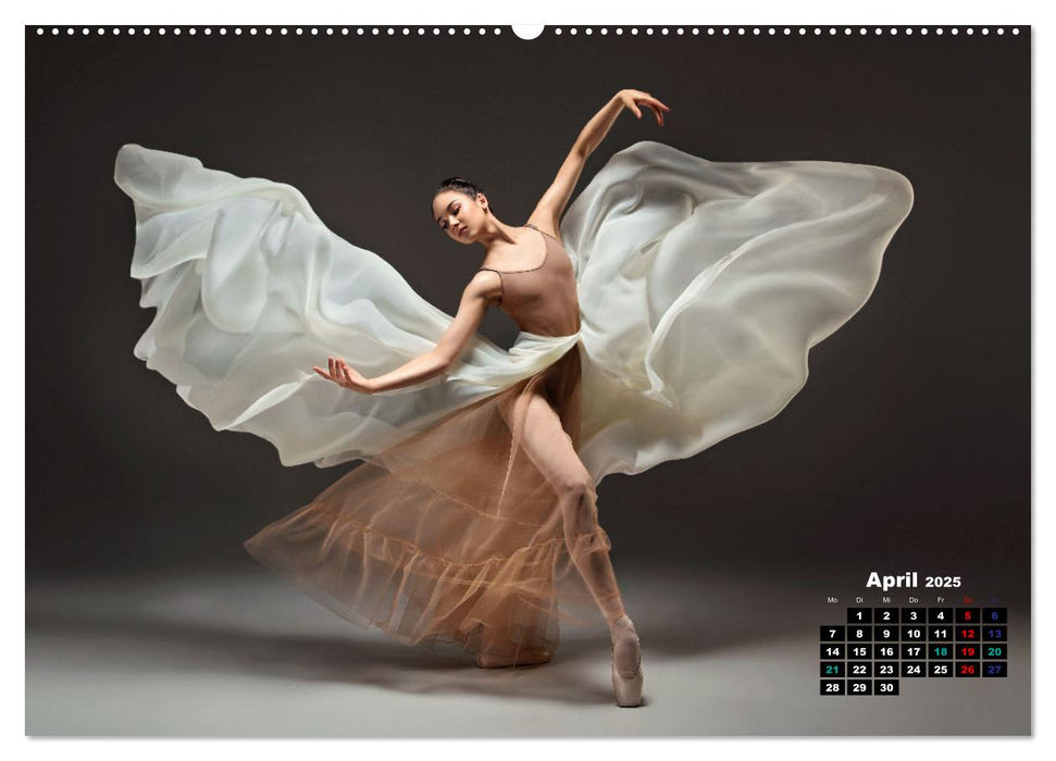 BALLETT - ein Hauch Magie (CALVENDO Premium Wandkalender 2025)