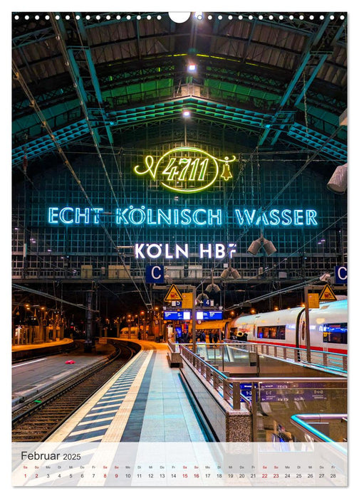 Köln - Perspektiven - Landmarks und andere Lieblingsorte (CALVENDO Wandkalender 2025)