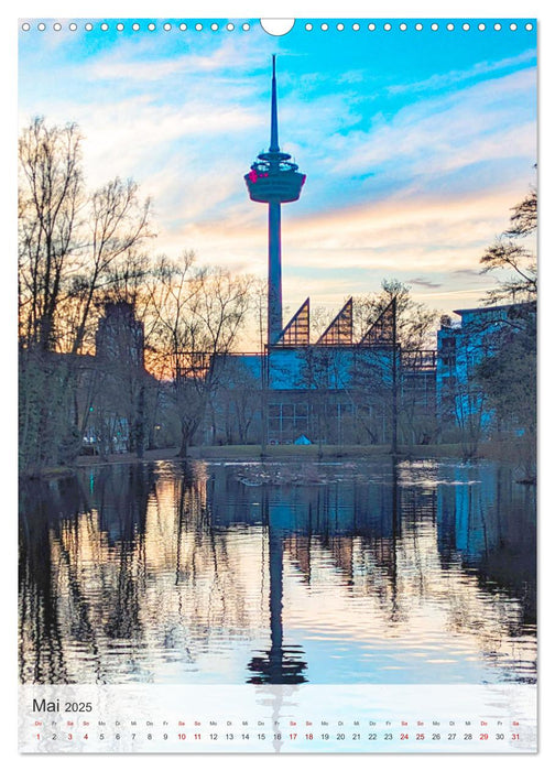 Köln - Perspektiven - Landmarks und andere Lieblingsorte (CALVENDO Wandkalender 2025)