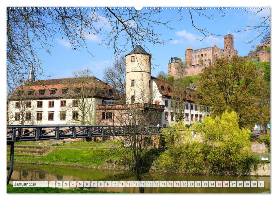 Spaziergang in Wertheim (CALVENDO Premium Wandkalender 2025)