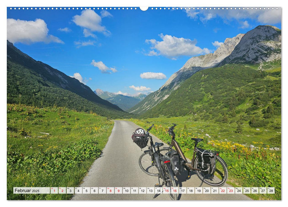 Vom Formarinsee bis Landsberg am Lech - Auf dem Lechradweg (CALVENDO Wandkalender 2025)