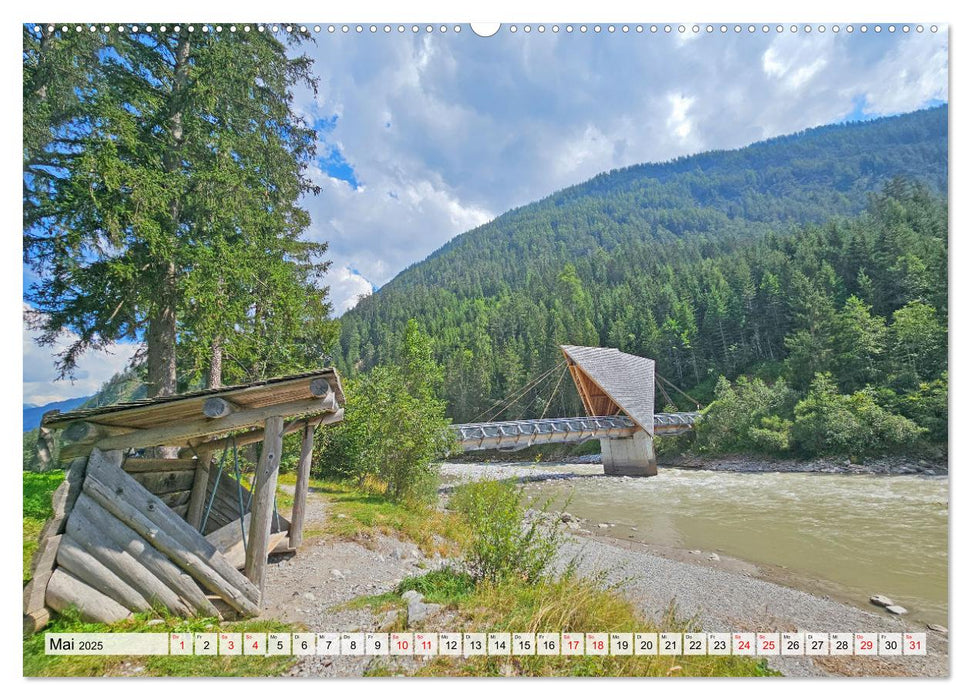 Vom Formarinsee bis Landsberg am Lech - Auf dem Lechradweg (CALVENDO Wandkalender 2025)