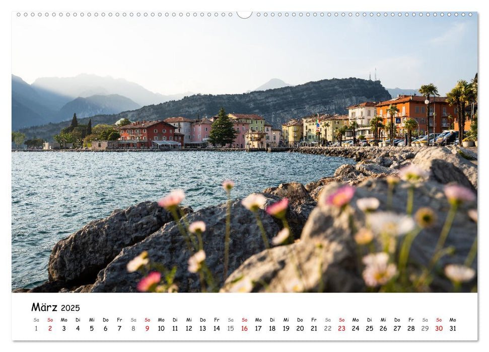 Nago-Torbole, der schöne Norden vom Gardasee (CALVENDO Wandkalender 2025)