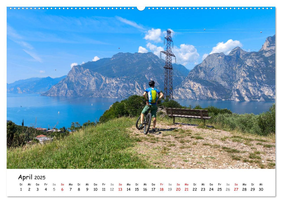 Nago-Torbole, der schöne Norden vom Gardasee (CALVENDO Wandkalender 2025)