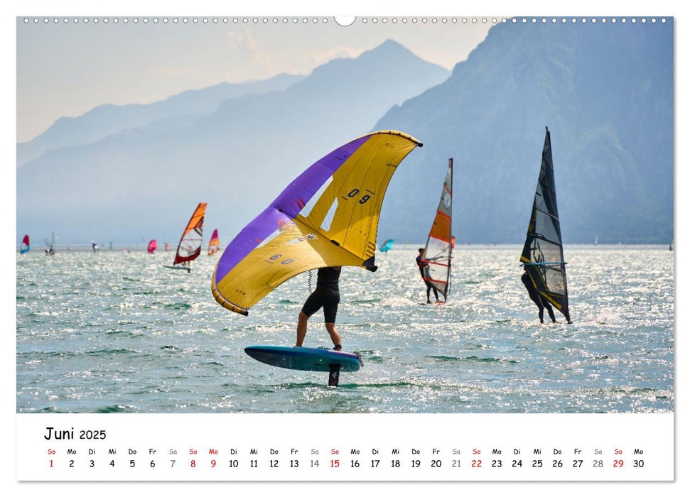 Nago-Torbole, der schöne Norden vom Gardasee (CALVENDO Wandkalender 2025)