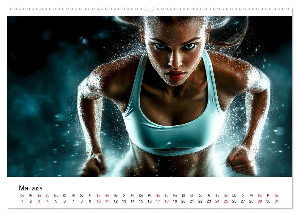 Sport Art (CALVENDO Wandkalender 2025)