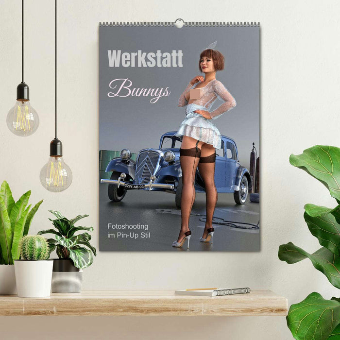 Werkstatt Bunnys (CALVENDO Wandkalender 2025)