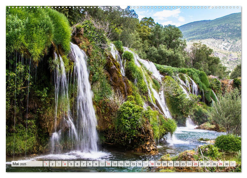 Wasserzauber Bosnien-Herzegowina (CALVENDO Wandkalender 2025)