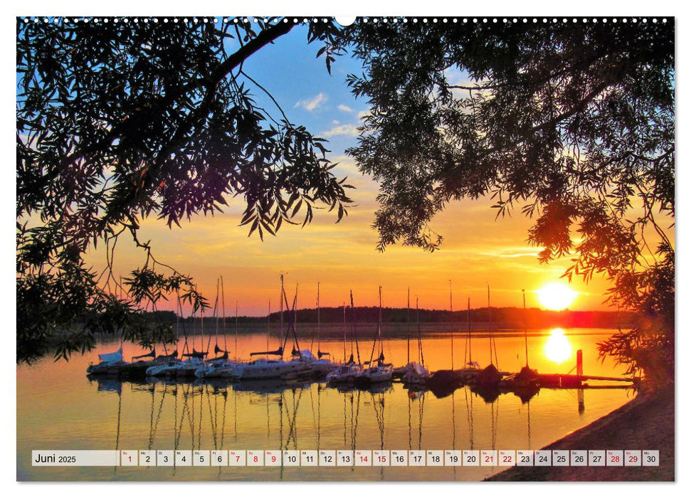 Erholung am See - Die schönsten Seen in Deutschland (CALVENDO Wandkalender 2025)