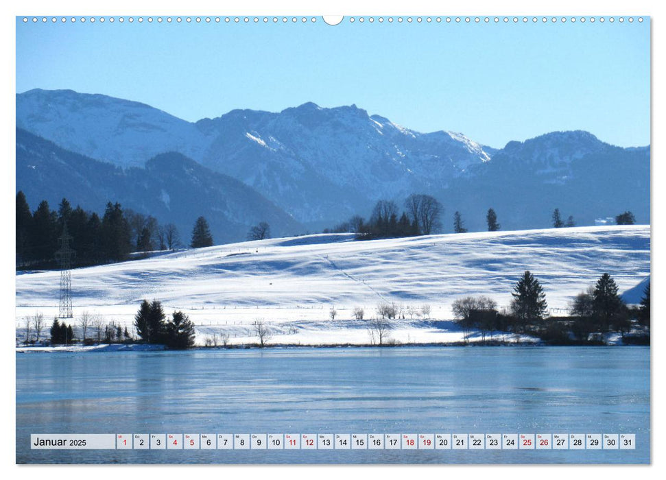 Erholung am See - Die schönsten Seen in Deutschland (CALVENDO Premium Wandkalender 2025)