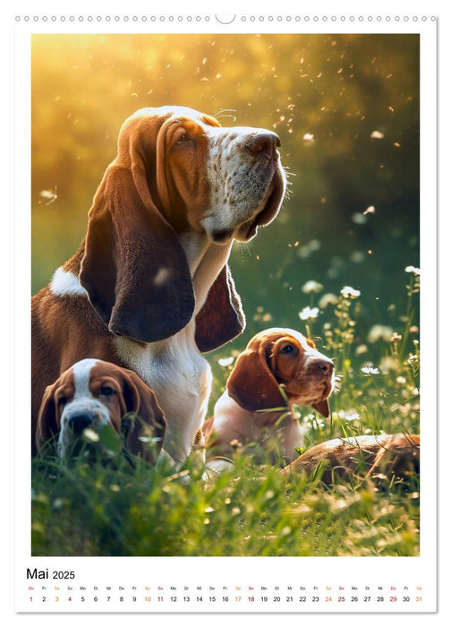 Hunde Lieblinge (CALVENDO Premium Wandkalender 2025)