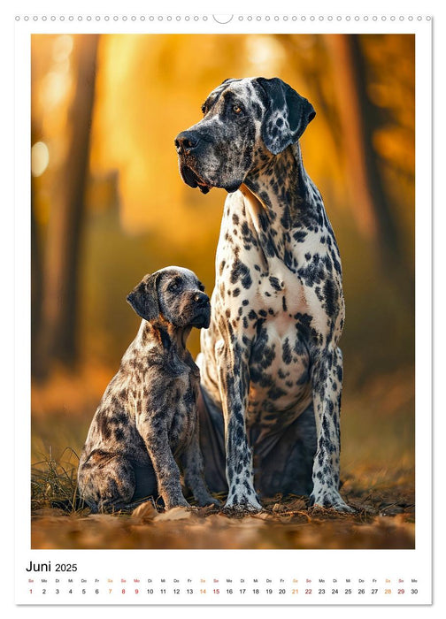 Hunde Lieblinge (CALVENDO Premium Wandkalender 2025)