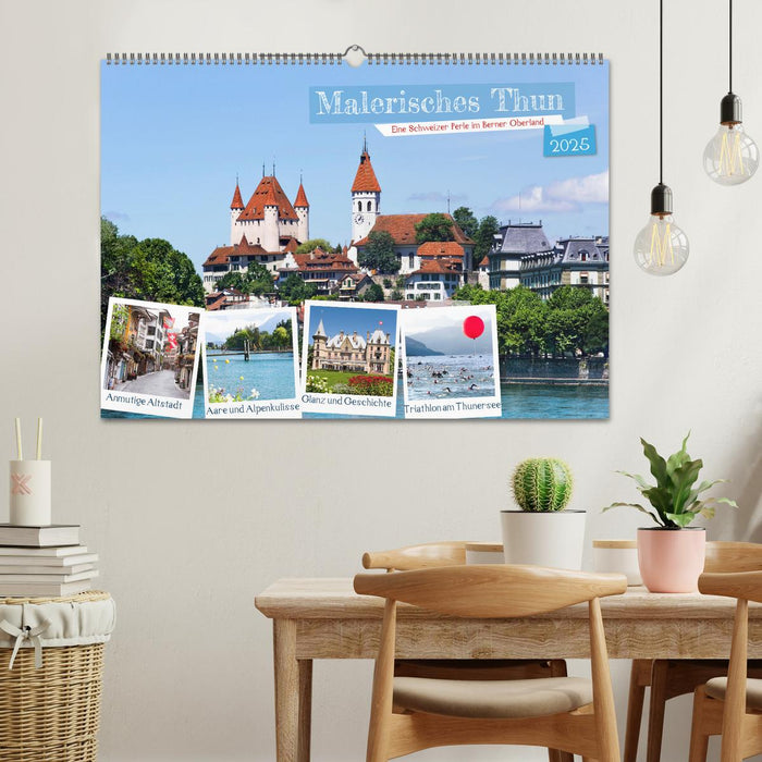 Malerisches Thun (CALVENDO Wandkalender 2025)