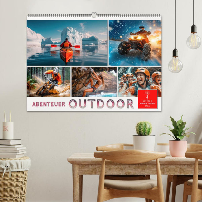 Abenteuer Outdoor (CALVENDO Wandkalender 2025)