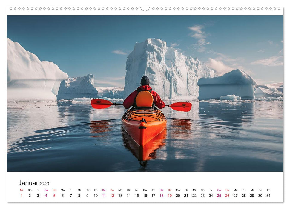 Abenteuer Outdoor (CALVENDO Wandkalender 2025)