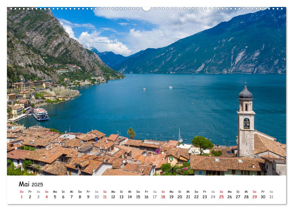 Limone sul Garda - Die Heimat der Zitrone am Gardasee (CALVENDO Premium Wandkalender 2025)