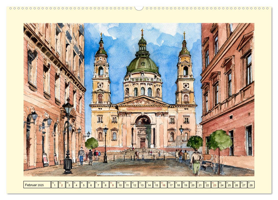 Reise durch Ungarn (CALVENDO Premium Wandkalender 2025)