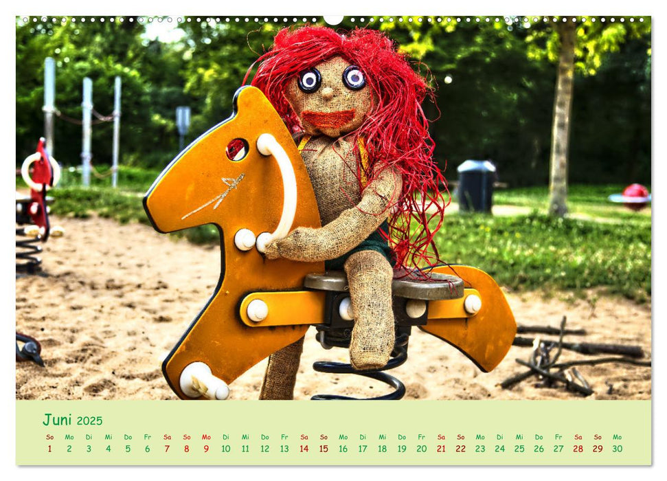 Mein Name ist Jute, wir sind auf dem Spielplatz (CALVENDO Wandkalender 2025)