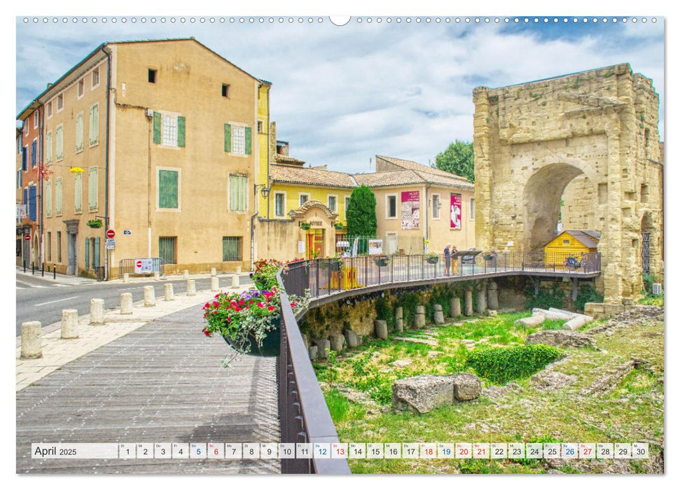 Orange - Die antike Stadt in der Provence (CALVENDO Wandkalender 2025)