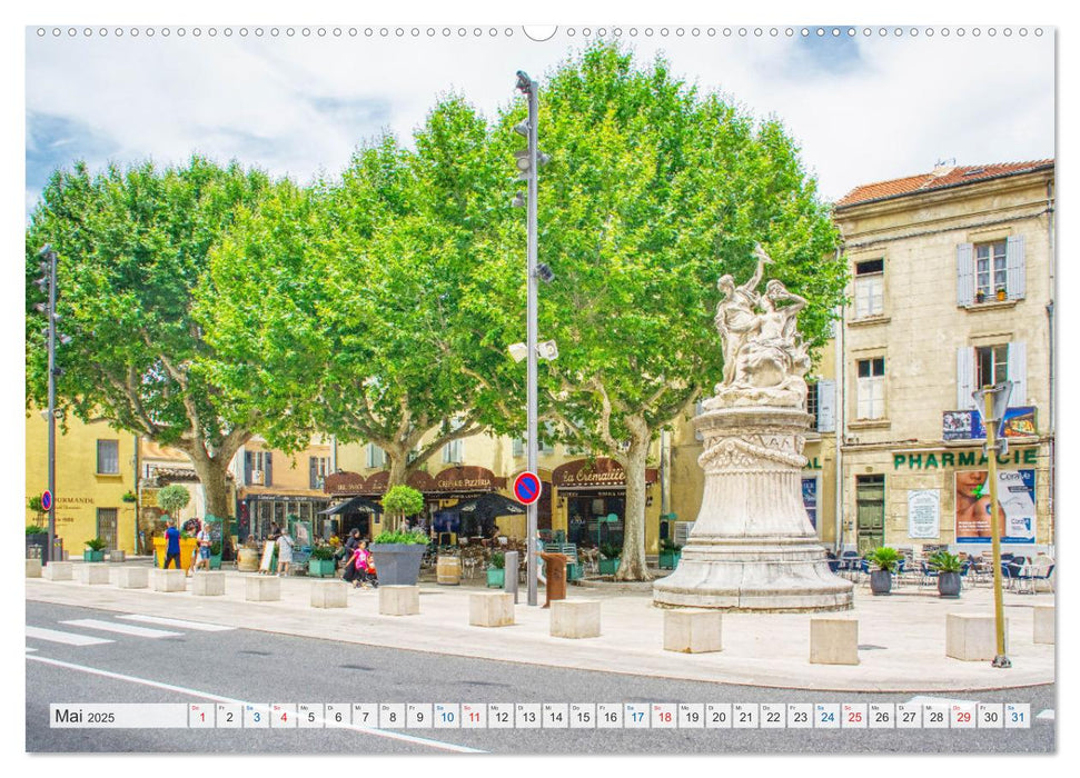 Orange - Die antike Stadt in der Provence (CALVENDO Premium Wandkalender 2025)