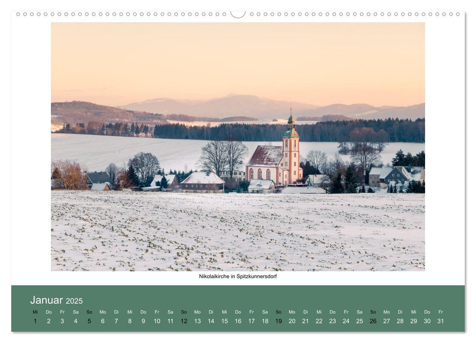 Heimat und Ferne, ein Jahr in Bildern (CALVENDO Premium Wandkalender 2025)