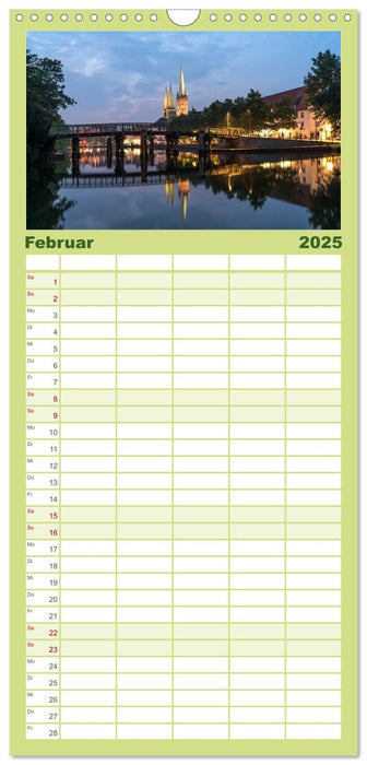 Schleswig-Holstein - Hansestadt Lübeck (CALVENDO Familienplaner 2025)