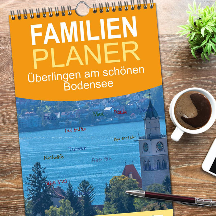 Überlingen am schönen Bodensee (CALVENDO Familienplaner 2025)