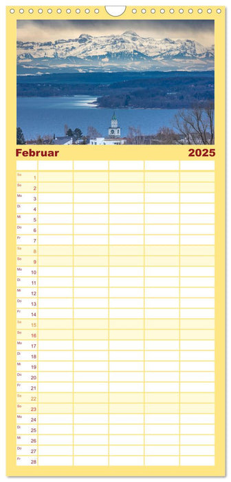 Überlingen am schönen Bodensee (CALVENDO Familienplaner 2025)