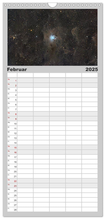 Deep Sky Kalender (CALVENDO Familienplaner 2025)