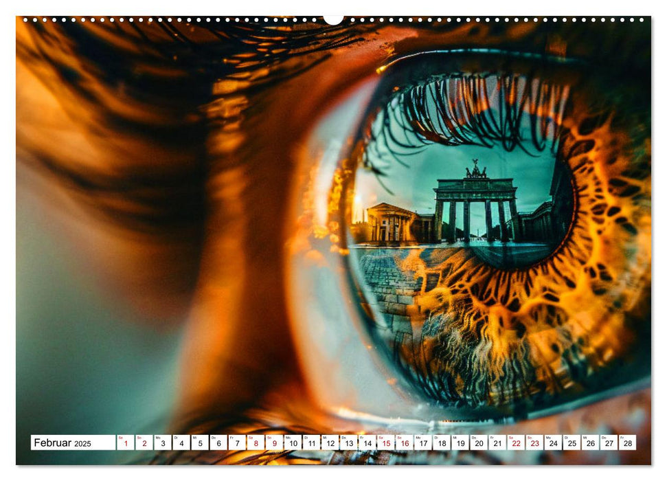 Wahrzeichen im Fokus - Spannende Architektur aus dem Blickwinkel (CALVENDO Wandkalender 2025)