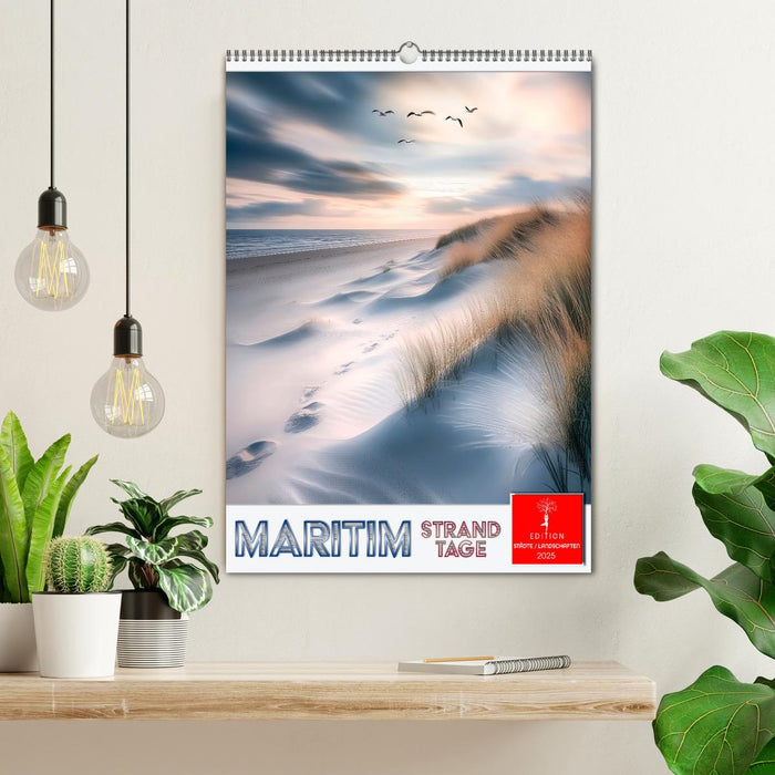 Maritim - Strandtage (CALVENDO Wandkalender 2025)